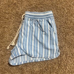 Aerie striped shorts